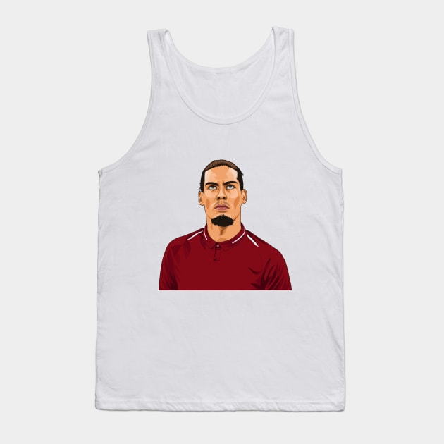 Virgil van Dijk Tank Top by Ades_194